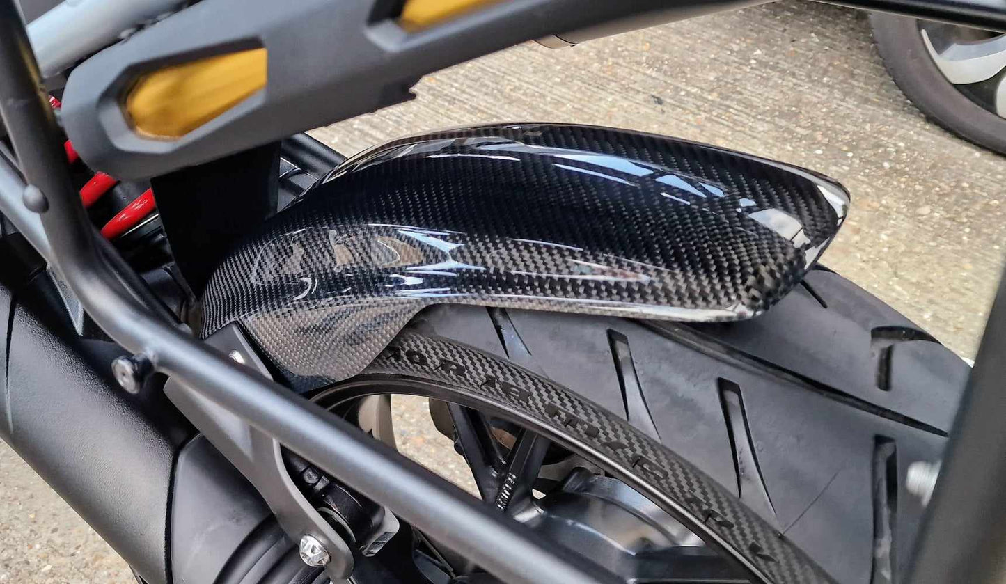 TRIUMPH TIGER 1200 2022- OG VIDERE BAGKRAMMER/MUDGUARD