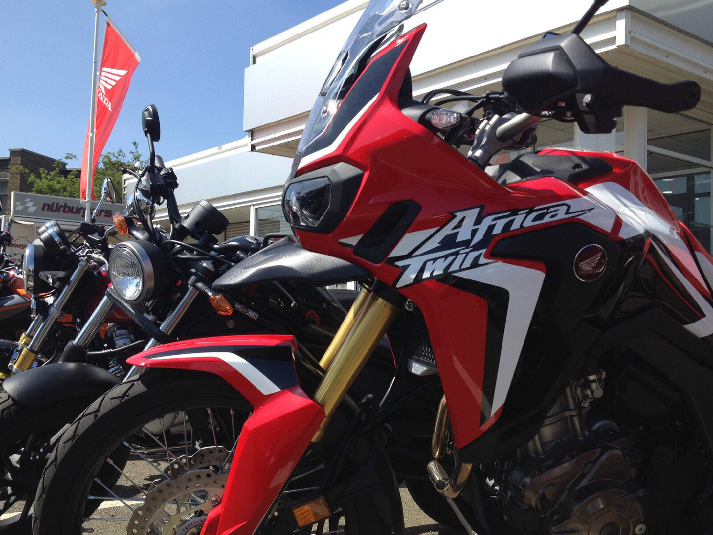 HONDA CRF1000L AFRICA TWIN 2016-2019 FORNÆB/FENDER