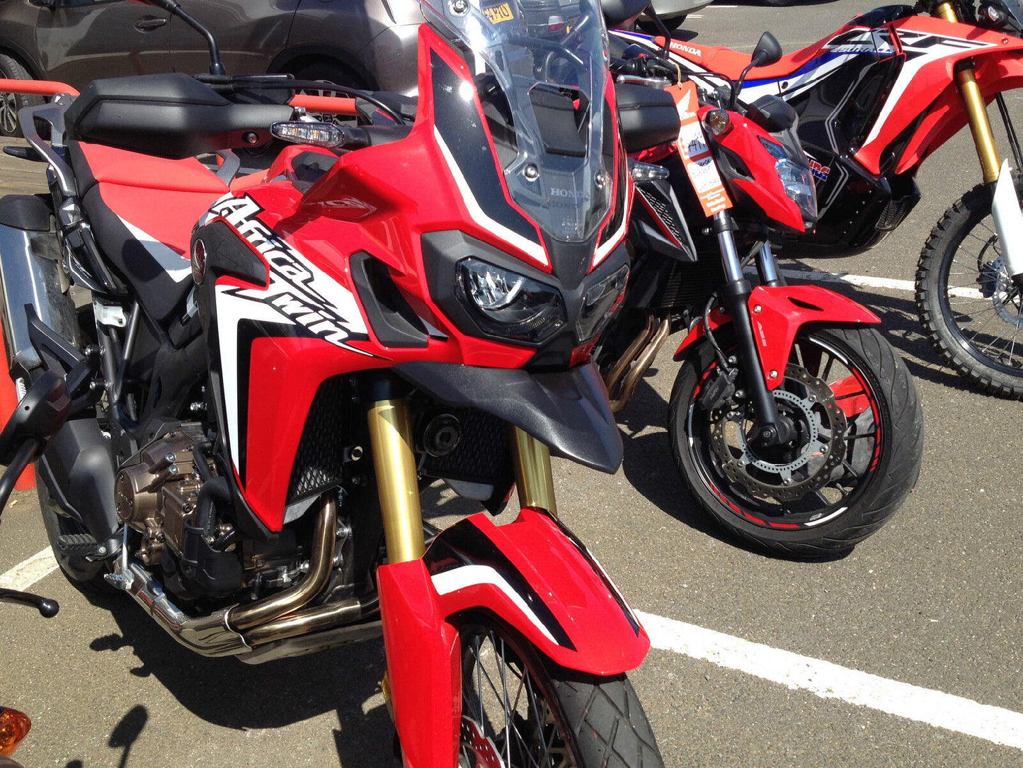 HONDA CRF1000L AFRICA TWIN 2016-2019 FORNÆB/FENDER