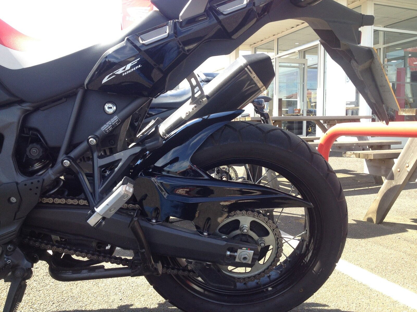 HONDA CRF1000L AFRICA TWIN 2016-2019 BAGKRAMMER/MUDGUARD