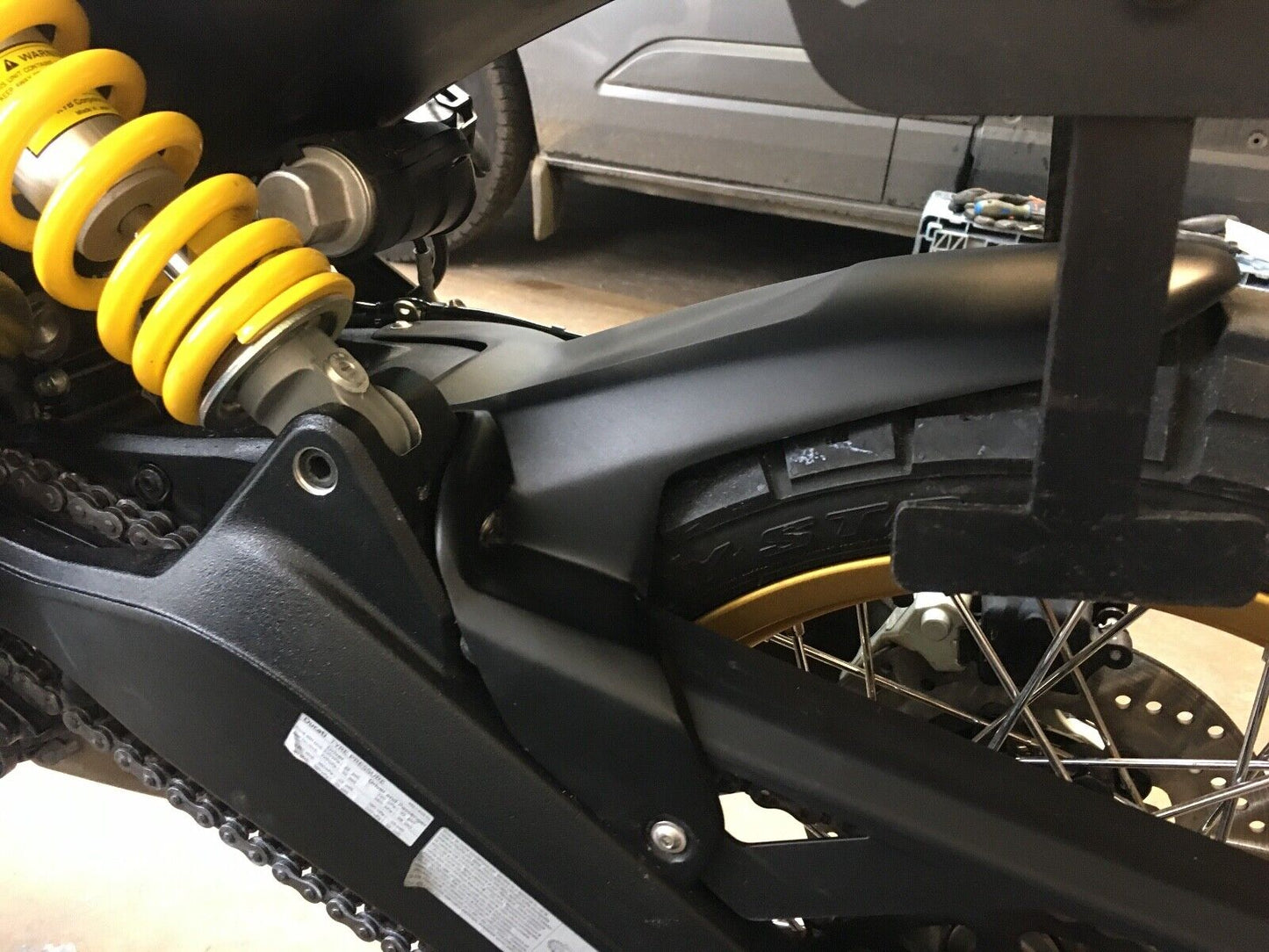 DUCATI SCRAMBLER 800 DESERT SLED MAT SORT HUGGER/MUDGUARD 2018-NU