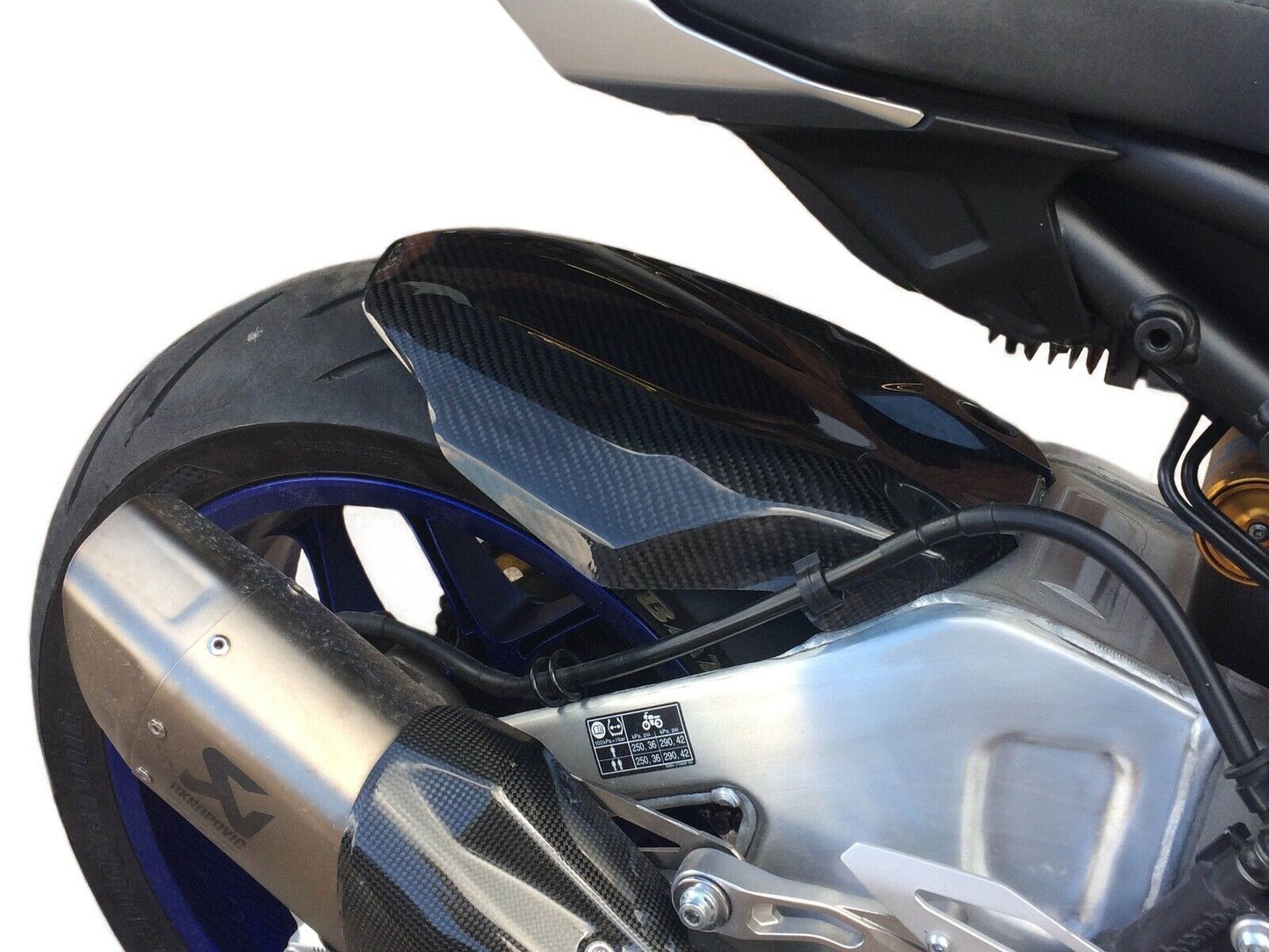 YAMAHA MT-10 2016-NUVÆRENDE R1 2016-NUVÆRENDE BAGKRAMMER/MUDGUARD